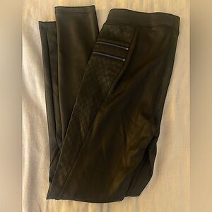 Faux Leather Leggings | Vegan | Small | Gorpcore | Edgy | Skinny |Grunge Revival